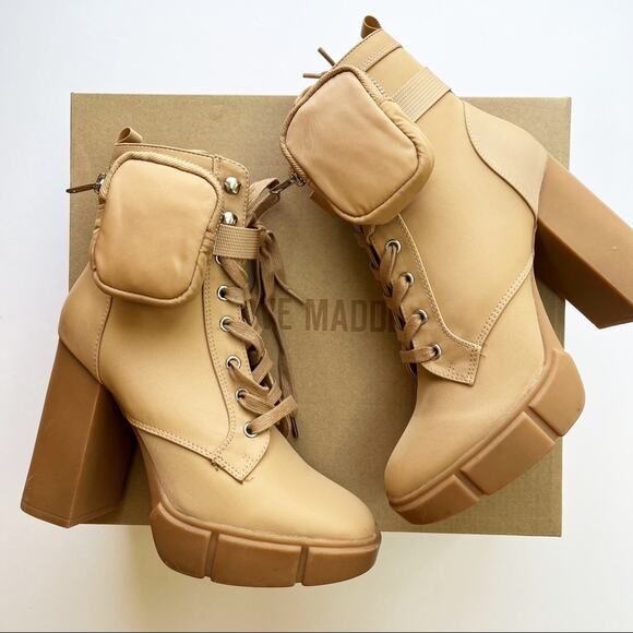 Steve Madden Herrick Platform Combat Boot - Picture 1 of 6